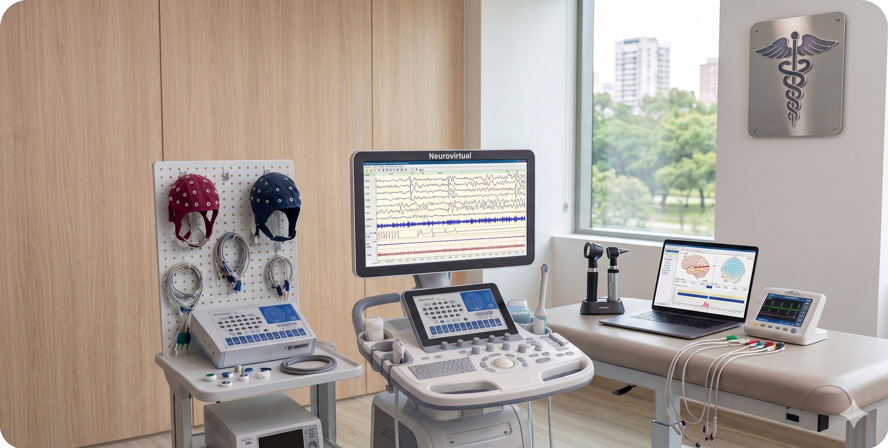 Consultorio y equipo médico de NeuroDiagnóstico