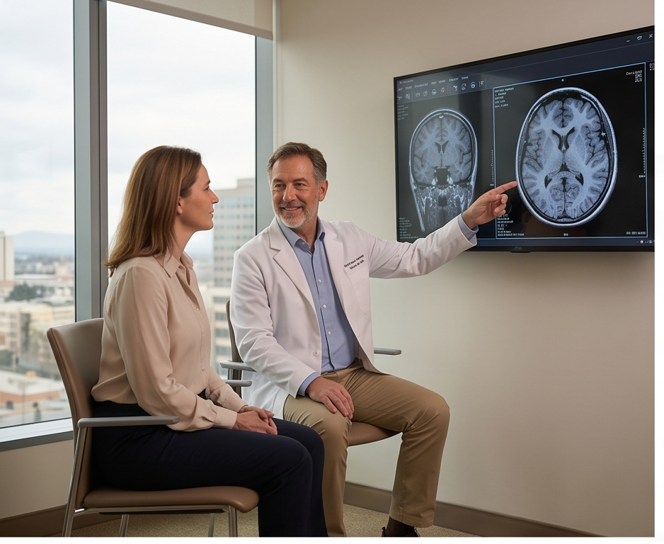 Consulta de neurología clínica